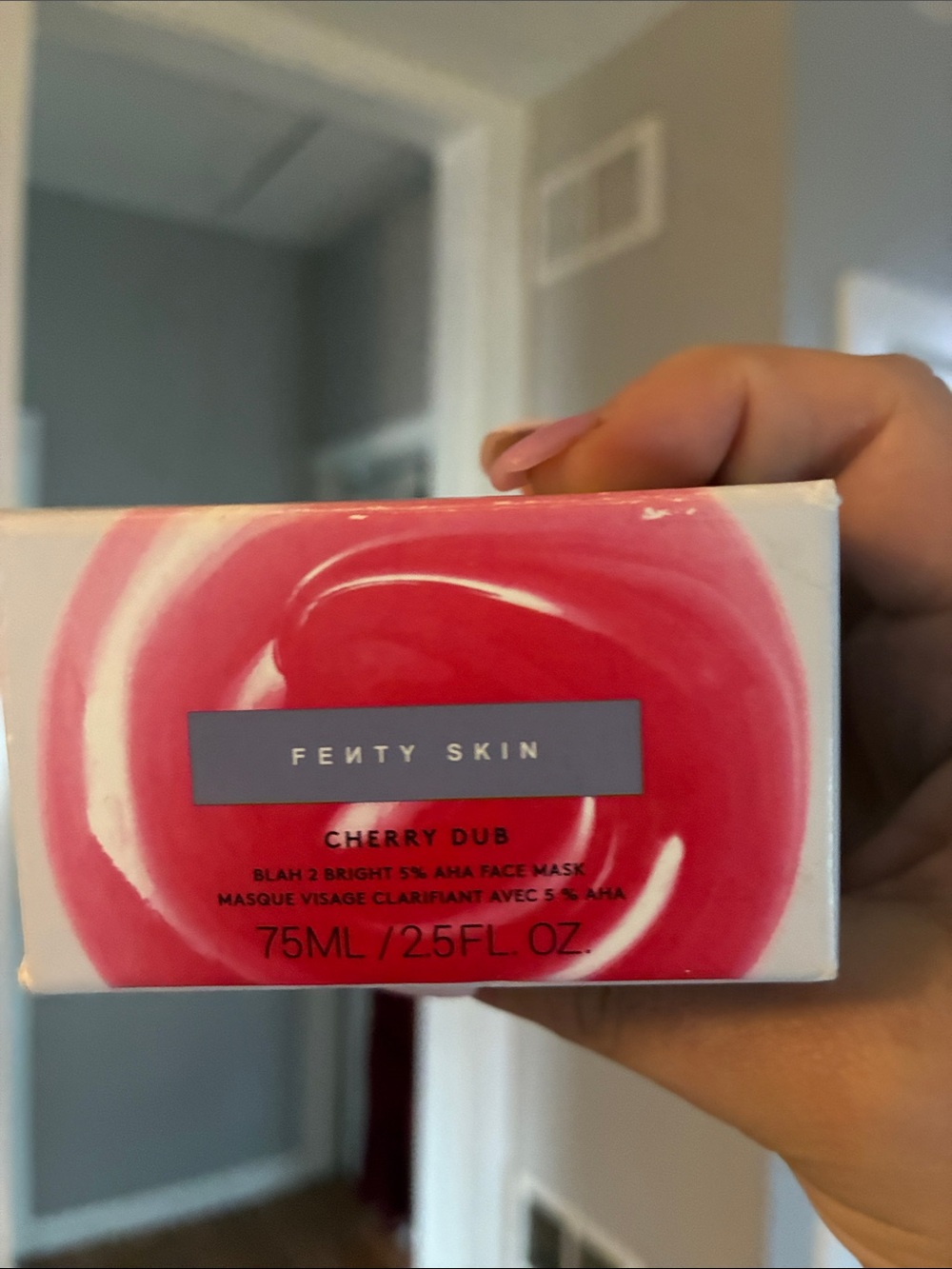 Fenty Beauty Fenty Skin Cherry Dub Face Mask - Red and Pink Packaging